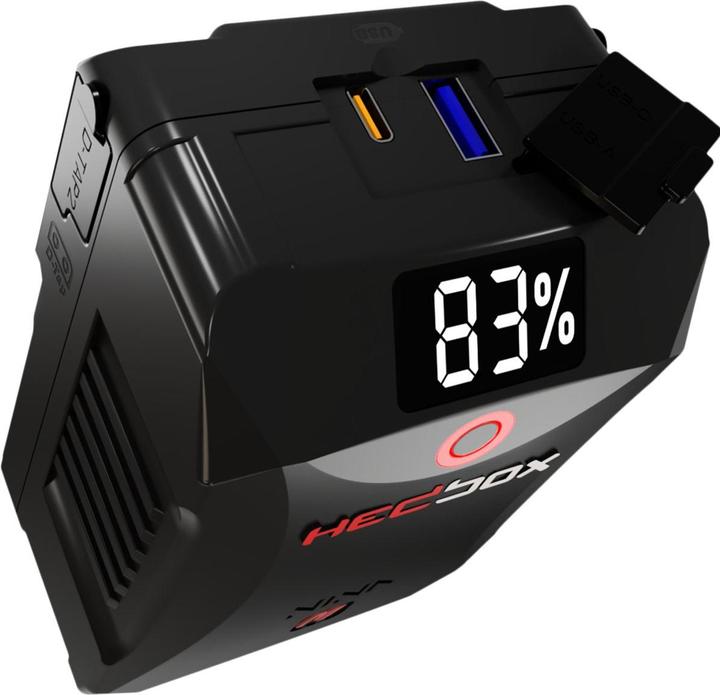 Image du produit Hedbox Cine V Lock Mount ( High Dur Aluminium )14.8V / 150Wh / 10050mAh15A / 250W Max LoadUSB-A Output 5V (Batterie de l'appareil photo)