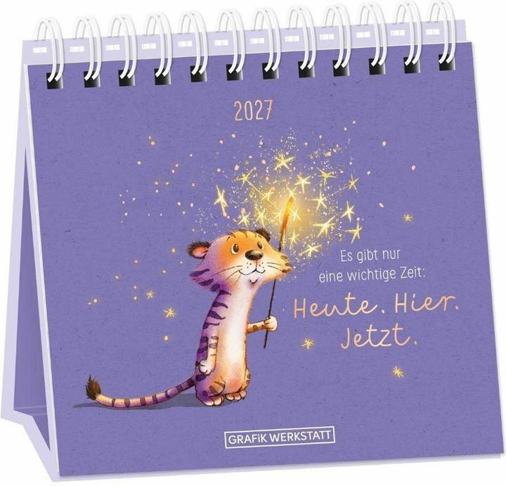Produktbild Tischkalender 2027 Heute. Hier. Jetzt