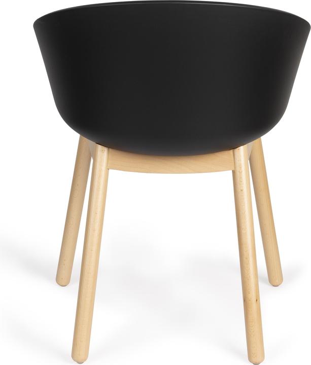 Produktbild Zuiver Armchair Void Oak Black