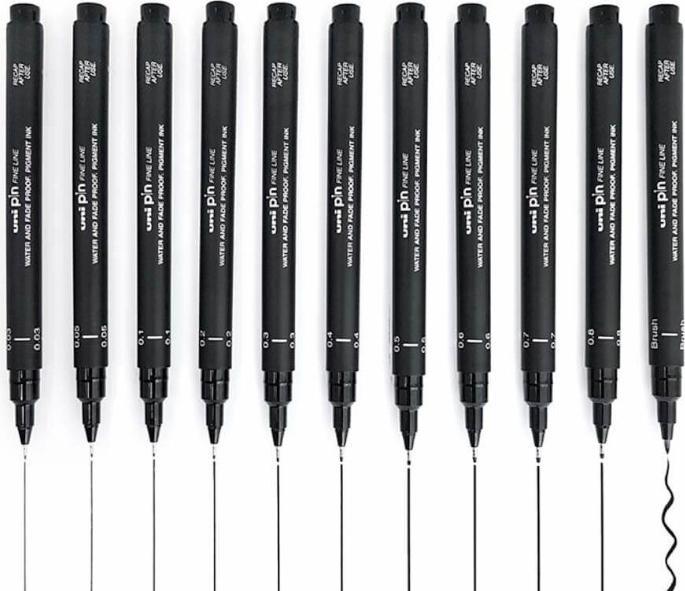 Produktbild Uni-ball Uni Pin (Etui 18, 18x)