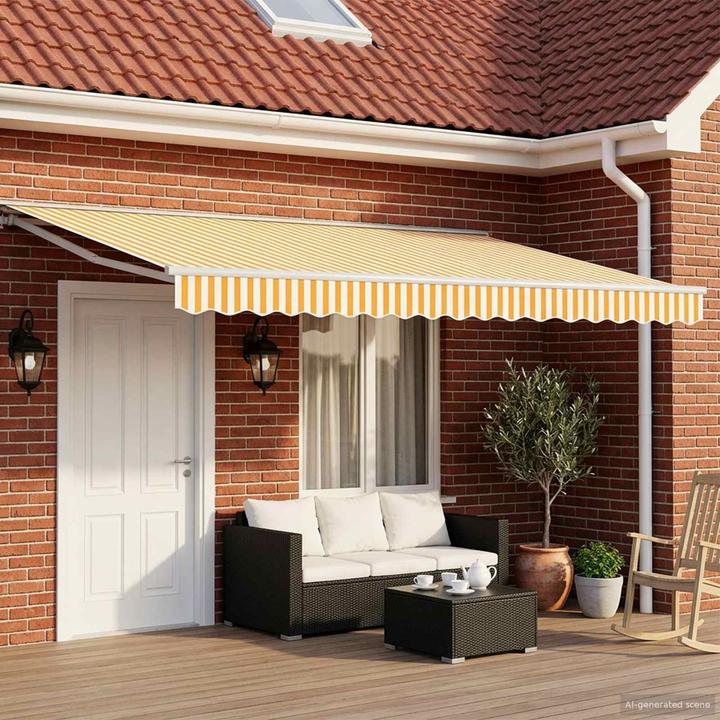 Produktbild vidaXL Manuelle Markise (3.50 m)