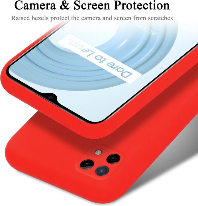 Image du produit Cadorabo Housse TPU Liquid Silicone pour Realme C21 (Nokia C21)