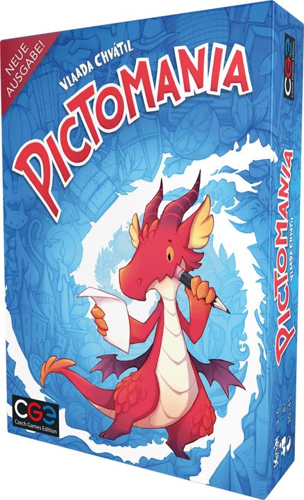 Actual product image Czech games edition CZ102 - Pictomania, Card Game, for 3-6 Players, from 8 Years (German, 3 - 6 Players)