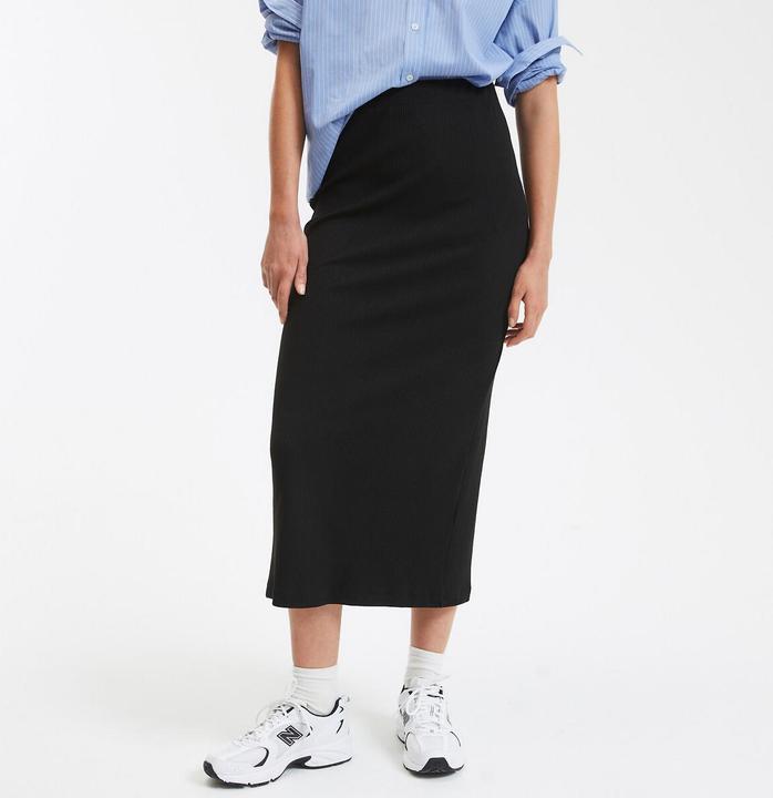 Immagine prodotto La Redoute Collections Maxi gonna aderente in jersey a coste (M)