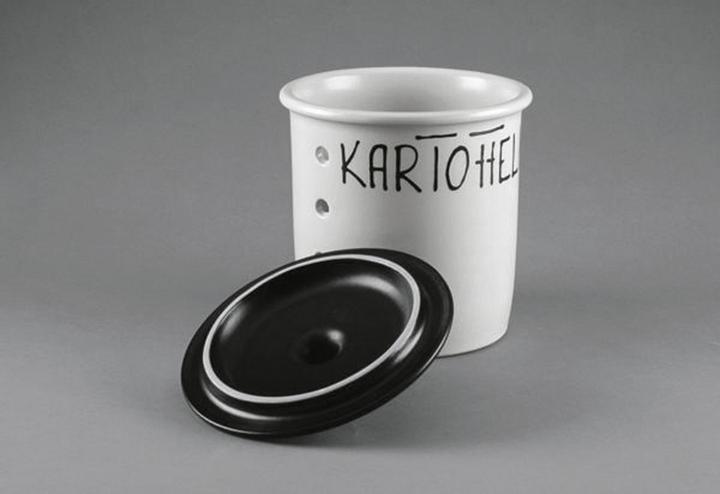 Produktbild No Name Kartoffeltopf 'Elfe Nero' (19 cm, Kochtopf, Keramik)