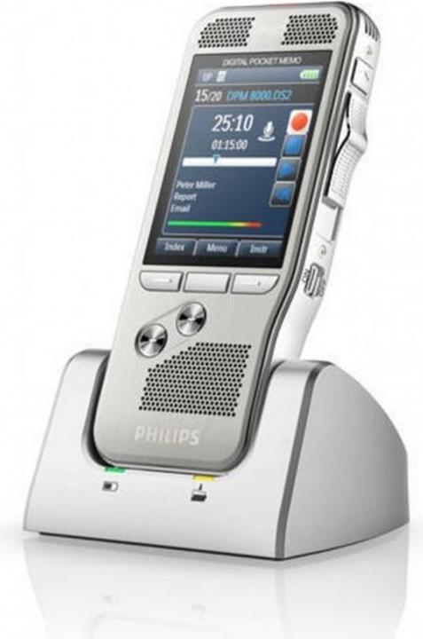 Actual product image Philips DPM8500 Pocket Memo Integrator (Barcode Scanner, without software, international slide switch). (4 GB)