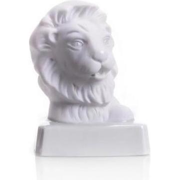 Wagner, Deko Objekt, 2714 BW - Porzellanfigur Tierkreiszeichen Löwe 10 cm, bisquit weiss (10 cm)