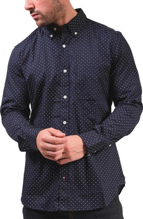 Immagine prodotto Lambretta Camicia Puntini Manica Lunga Uomo (M)