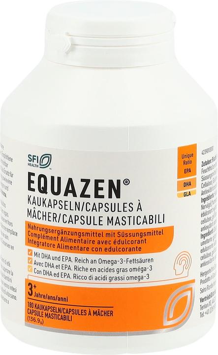 Produktbild Equazen IQ Equazen Kaukapseln/Capsules à mâcher/Capsule masticabili Ds 180 Stk (180 Stück, Tabletten, 190 g)