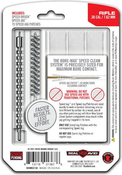 Actual product image Real Avid Reinigungsset BORE MAX SPEED CLEAN UPGRADE SET - 9MM