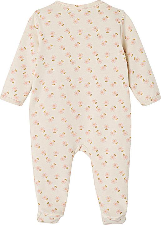 Actual product image Vertbaudet Bio-Kollektion: Baby Strampler aus geblümtem Sweat (62)