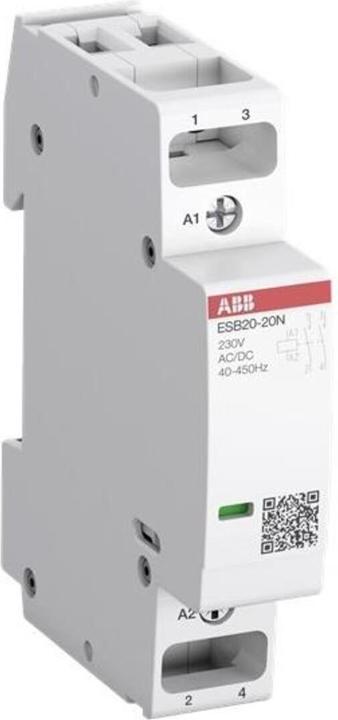 Produktbild ABB Inst.-Schütz 230V 20A 1S/1OEbrummfrei ESB20-11N-06