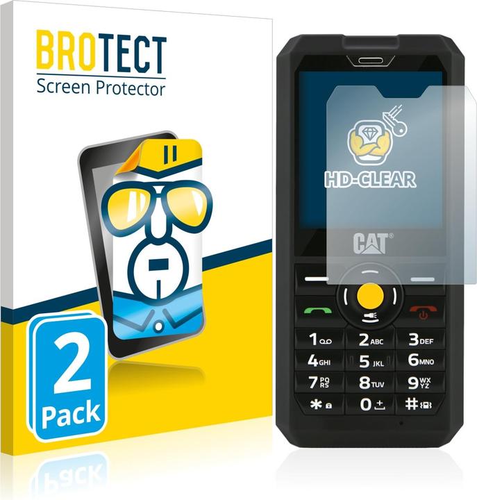 Actual product image BROTECT Screen Protector Clear (2 Piece, B30)