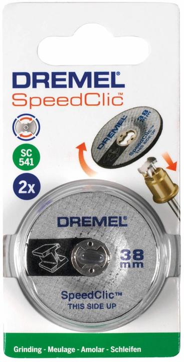Produktbild Dremel EZ SpeedClic Schleifscheibe Ø 38,0 mm (2 Stück)