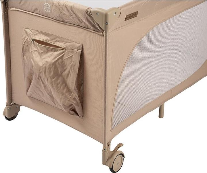 Actual product image Babytrold Rejseseng with wheels travel bed