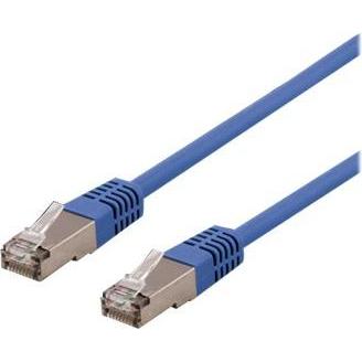 Deltaco patchkabel - 2 m - bla (CAT6a, 2 m), Netzwerkkabel