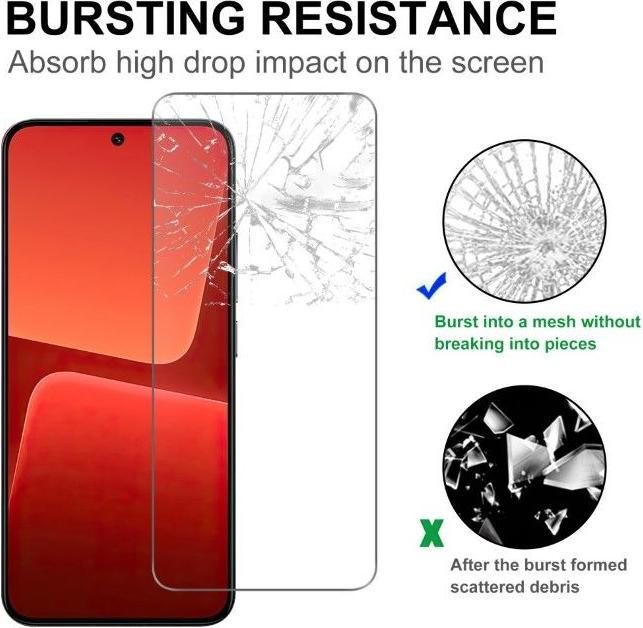 Produktbild MU Budget Schutzglas Displayschutz (1 Stück, Xiaomi 13T Pro, Xiaomi 13T)