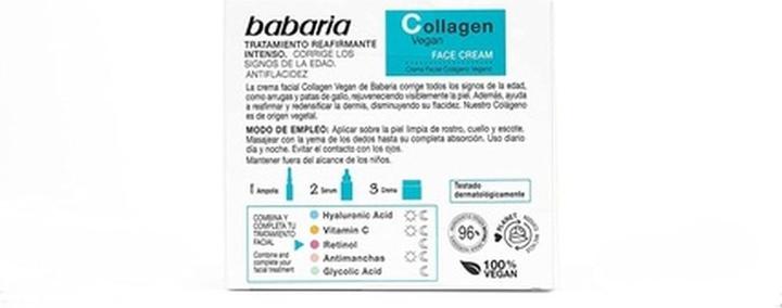 Produktbild Babaria Collagen Vegan Facial Cream 50ml (Körpercreme, 50 ml)
