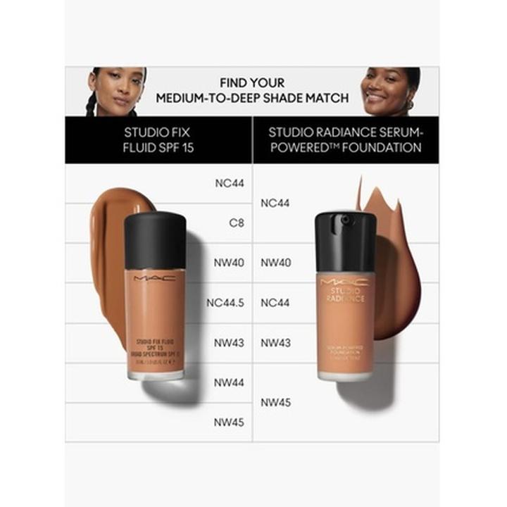 Actual product image MAC Cosmetics M.A.C. Studio Rad Serum Pow Fond de Teint NW45 (No. NW45)