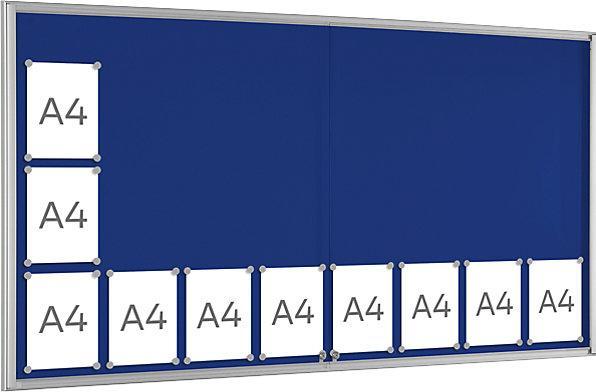 Image du produit Schaar-Design Vitrine simple BASIC (Tableau noir, 196 x 98.50 cm)