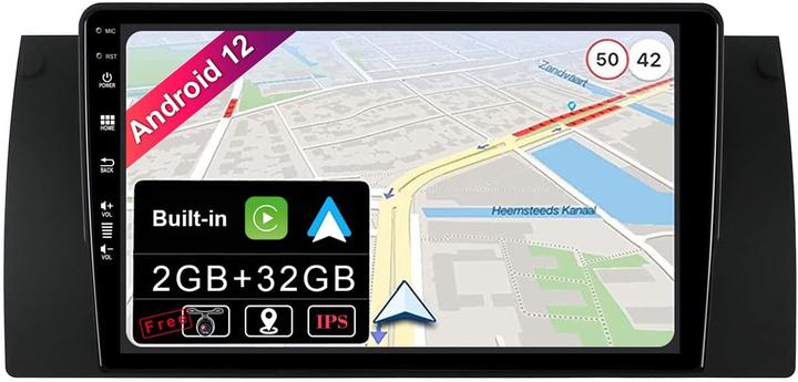 Actual product image Joyx Navi Android 12 Autoradio für BMW M5/E39/E53 mit GPS (Android car, Apple Carplay, MirrorLink)