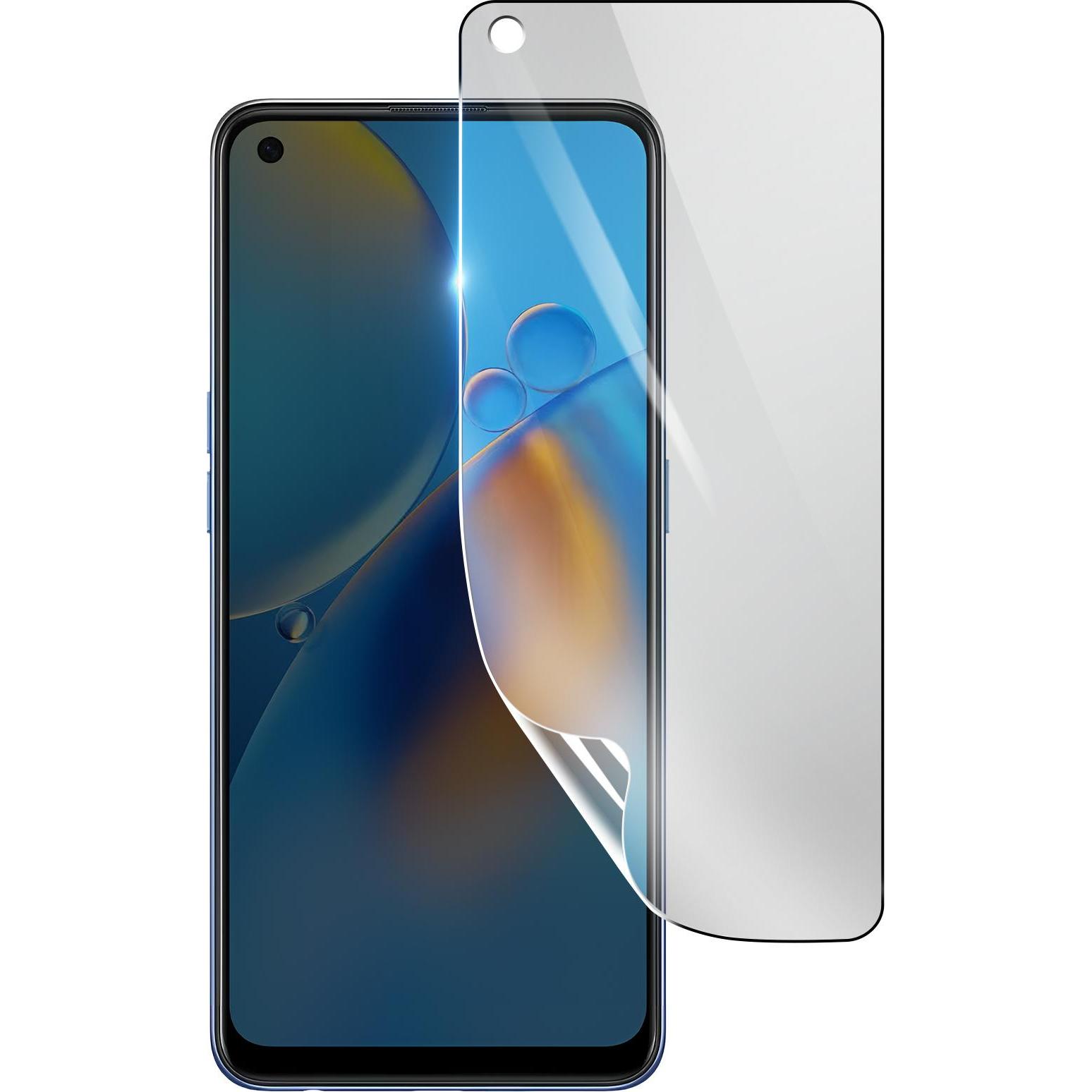 3MK Hydrogel Bildschirmfolie für Oppo A74 (1 Stück, Oppo A74), Smartphone Schutzfolie, Transparent