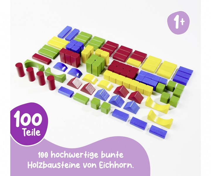 Actual product image Eichhorn Building blocks