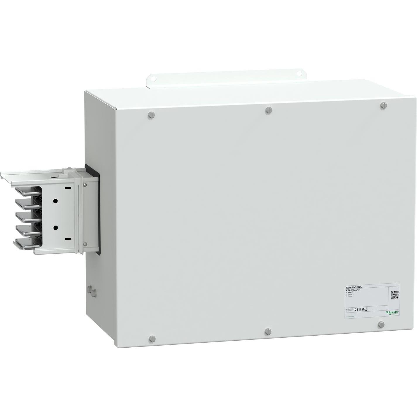 Thumbnail - Schneider Electric, Verteilerschrank Zubehör, SE KSA630ABG4 Endeinspeisekasten 630A links