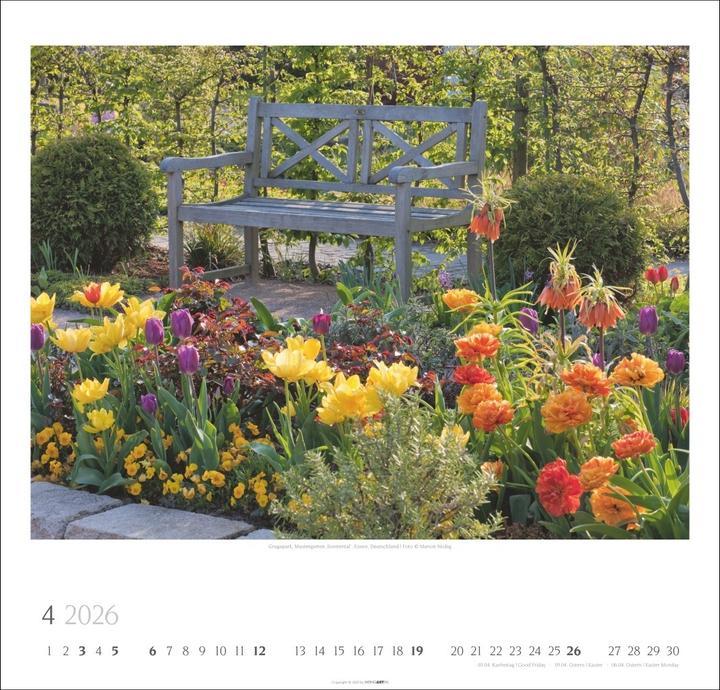 Produktbild Gartenträume Kalender 2026 (48 x 46 cm)