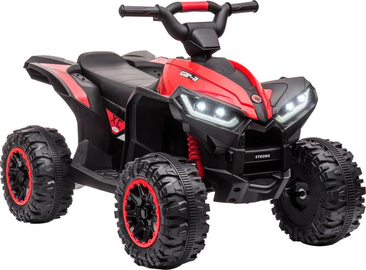 Homcom Elektro-Quad Kunststoff, Metall Schwarz+Rot (12 V)
