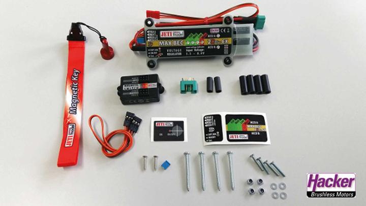 Actual product image Jeti MAX BEC 2D Plus EX Regulator