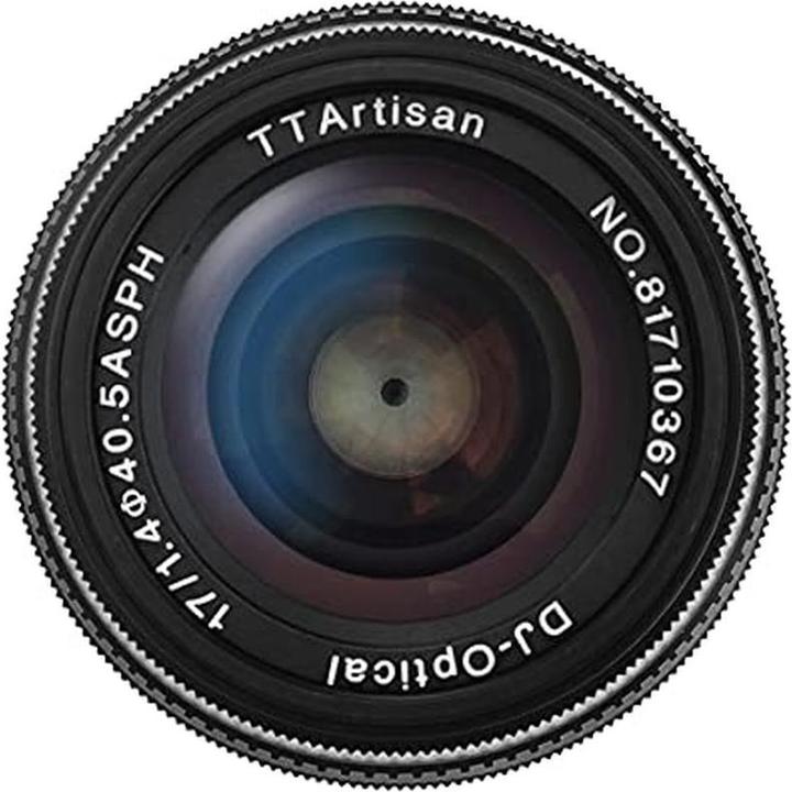 Productafbeelding TTArtisan 17mm f1.4 voor Fuji FX-vatting (APS-C) (Fujifilm X, APS-C / DX)