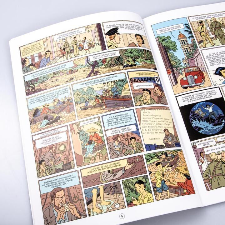 Actual product image Blake und Mortimer 23: Das Tal der Unsterblichen, Teil 2 (German, Yves Sente, 2020)