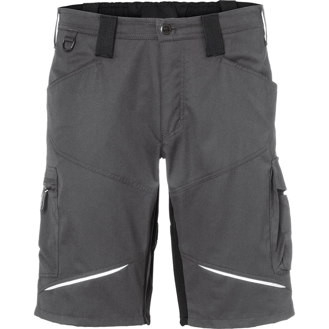 Kübler, Herren, Shorts, Stretchshorts ACTIVIQ anthrazit/schwarz Form 2950 Grösse 64, Schwarz, (64)