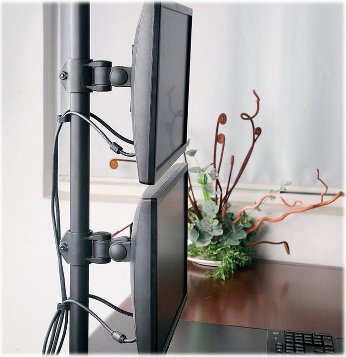 Actual product image Techly Desk mount for LCD TV LED 13 27 vertical clamp (Table, 27", 10 kg)