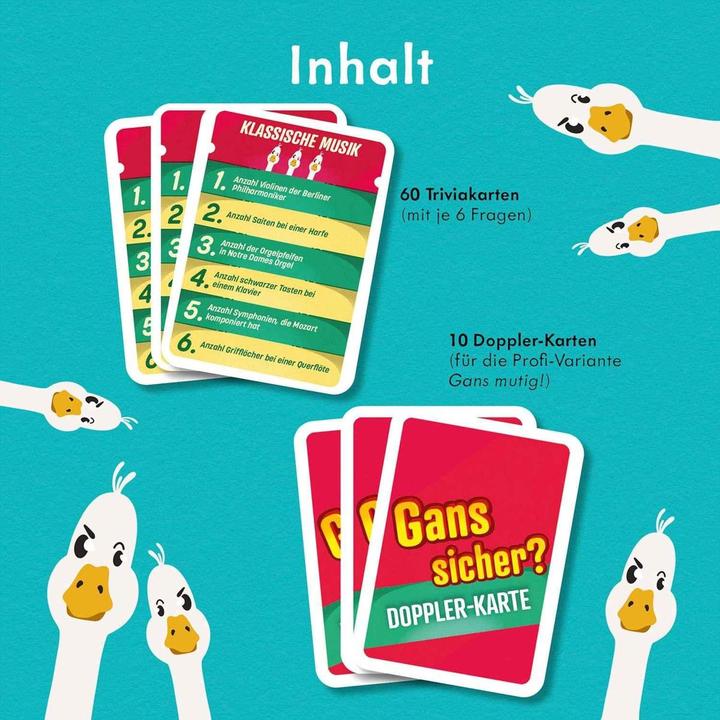 Produktbild Kosmos Gans sicher? (Deutsch, 2 - 10 Spieler)