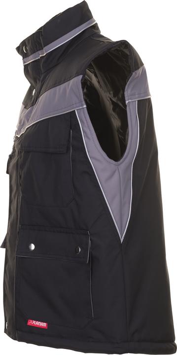 Produktbild Planam unisex Winterweste PLALINE schwarz, zink Grösse S (S)