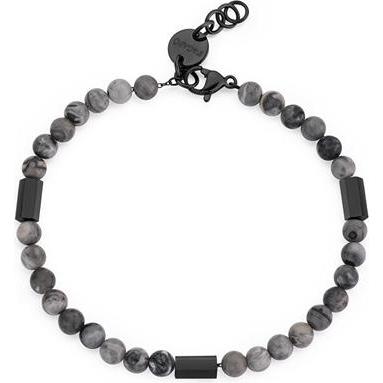 Sagapo, Armschmuck, S'Agapo Riot Srt15 Jasper Beaded Bracelet