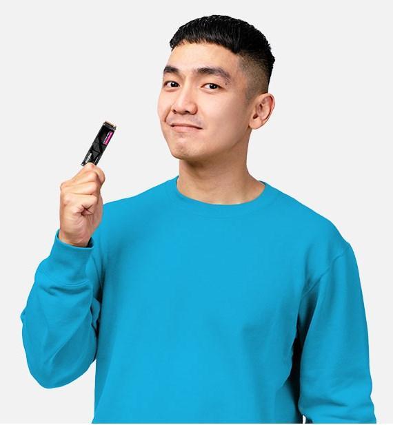 Actual product image Kioxia Exceria Pro 2tb (2000 GB, M.2 2280)