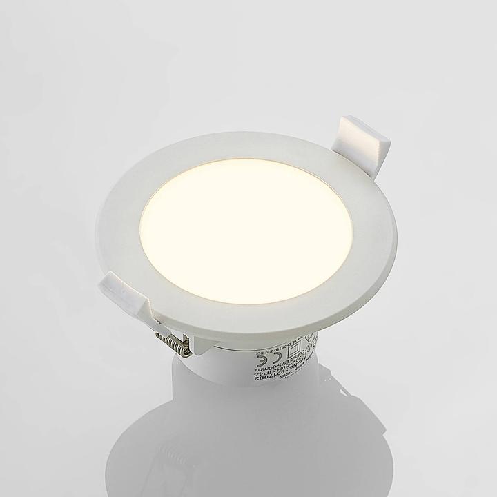 Produktbild Prios Rida LED-Einbaustrahler, CCT, 9,7 cm, 7 W (550 lm)