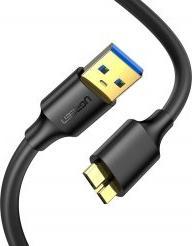 Actual product image Ugreen USB 3.0 - micro USB 3.0 cable, 0.5 m - černý (0.50 m, USB 3.0, USB 3.2 Gen 1)
