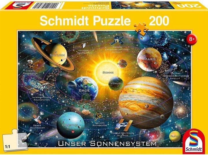 Produktbild Schmidt Spiele Solarsystem (200 Teile)