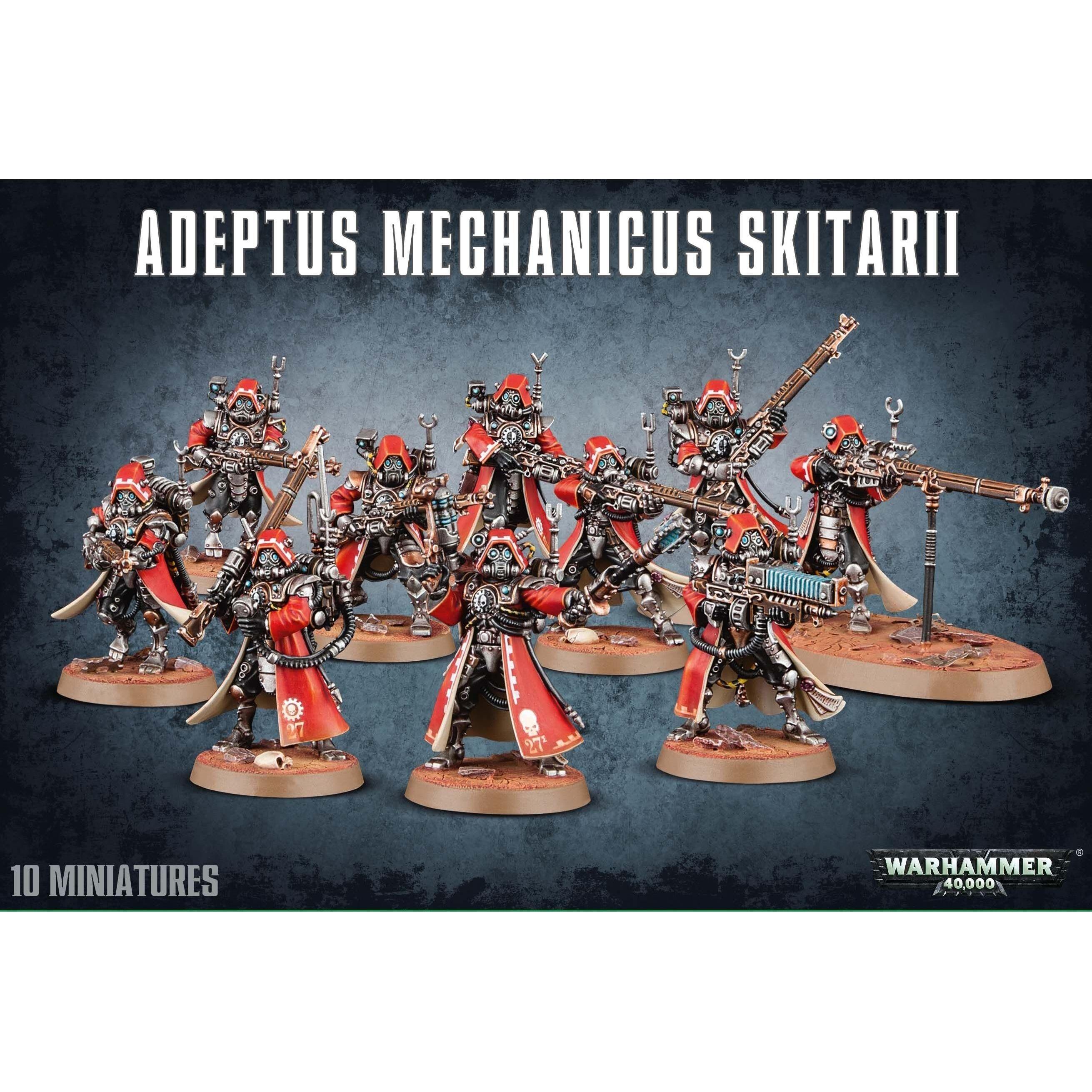 Games Workshop Warhammer 40k - Adeptus Mechanicus Skitarii Rangers / Avanguardia