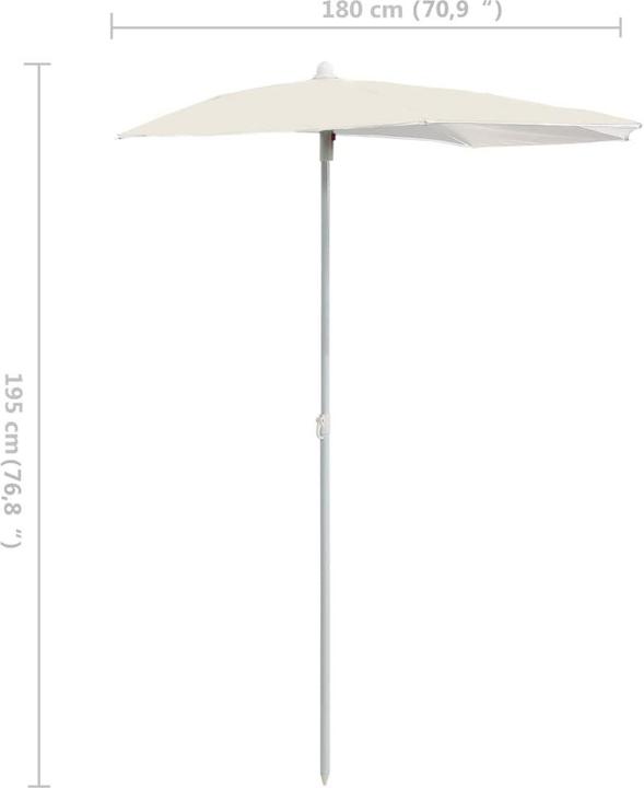 Produktbild VidaXL Sonnenschirm (0.90 m)