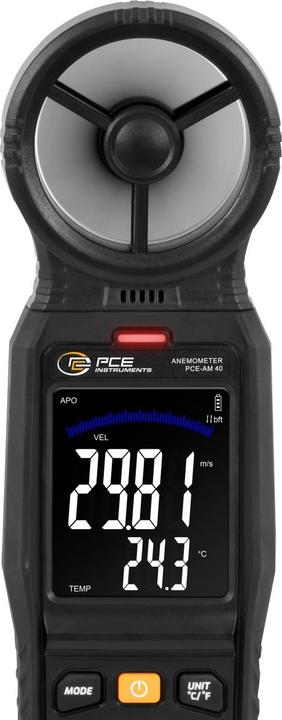 Actual product image PCE Instruments Anemometer