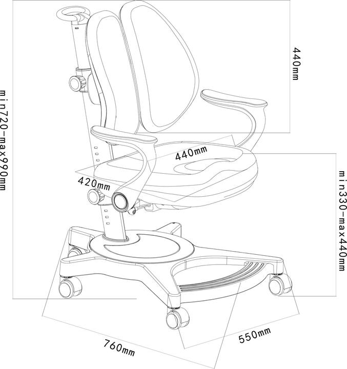 Produktbild En.Casa Partille (Kinderstuhl)