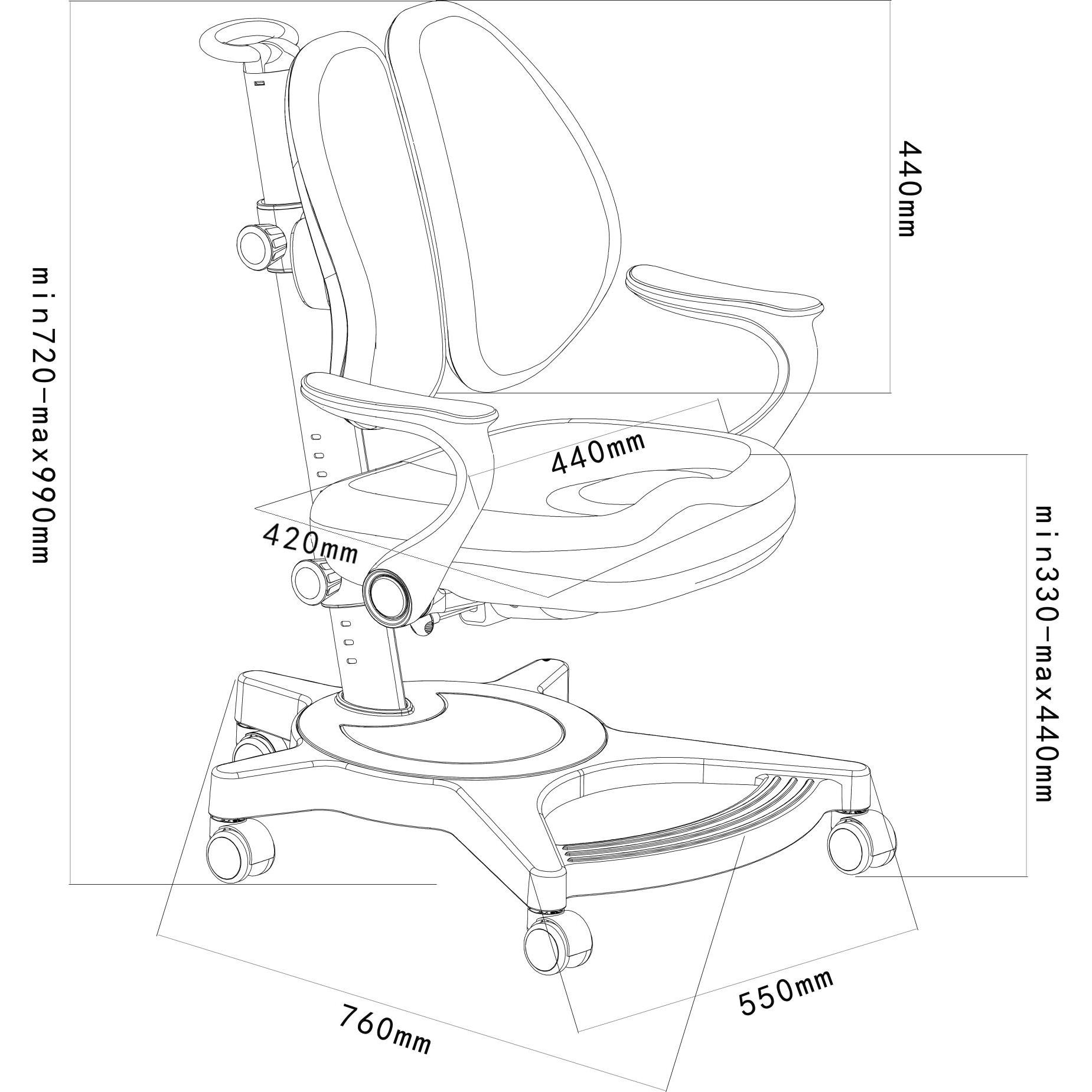 Thumbnail - En.Casa, Kinderstuhl + Kindertisch, Partille (Kinderstuhl)