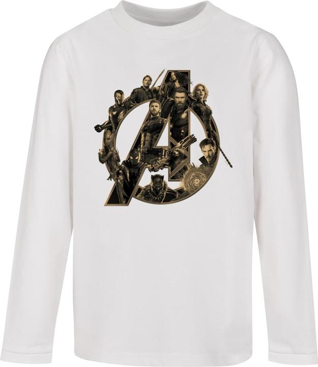 Absolute Cult Kids Avengers Infinity War - Logo Longsleeve - 124625 (146, 152)