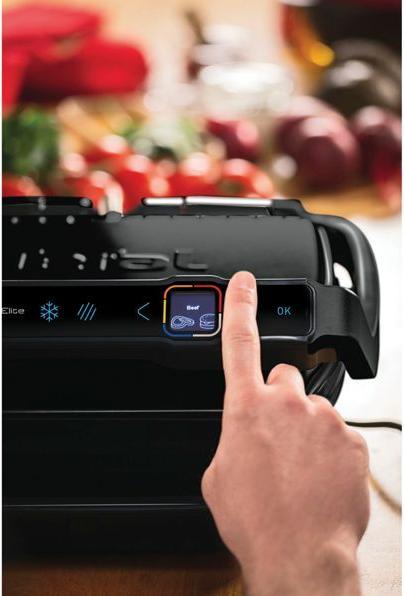 Produktbild Tefal OptiGrill Elite Kontaktgrill (GC7508), Schwarz