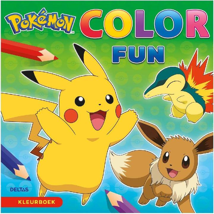 Actual product image NoName Pokeman Color Fun 36 Pages